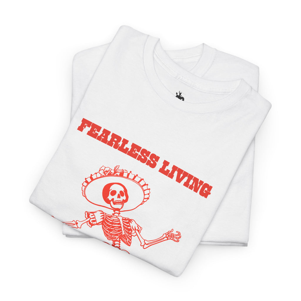 Fearless Living Unisex Loose Fit Skull Dancer T-Shirt