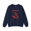Fearless Living Unisex Skeleton Dancer Sweatshirt Navy