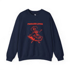 Fearless Living Unisex Skeleton Dancer Sweatshirt Navy