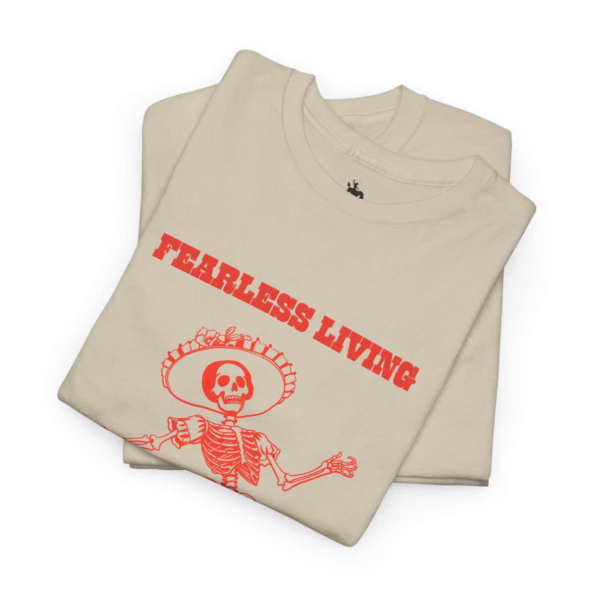 Fearless Living Unisex Loose Fit Skull Dancer T-Shirt