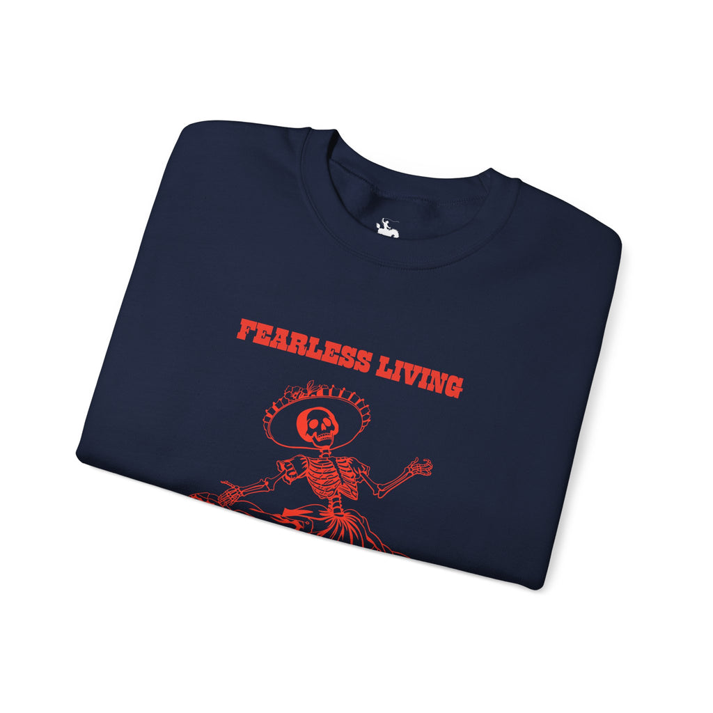 Fearless Living Unisex Skeleton Dancer Sweatshirt