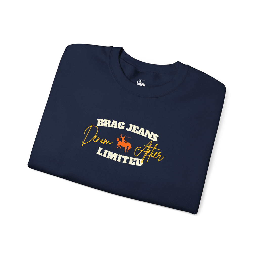 Brag Jeans Denim Atelier Logo Sweatshirt