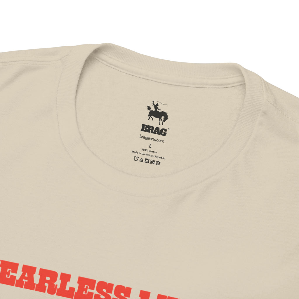 Fearless Living Unisex Loose Fit Skull Dancer T-Shirt