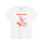 Fearless Living Unisex Loose Fit Skull Dancer T-Shirt
